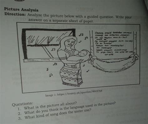 PICTURE ANALYSIS Directions: Below is a photo taken by .